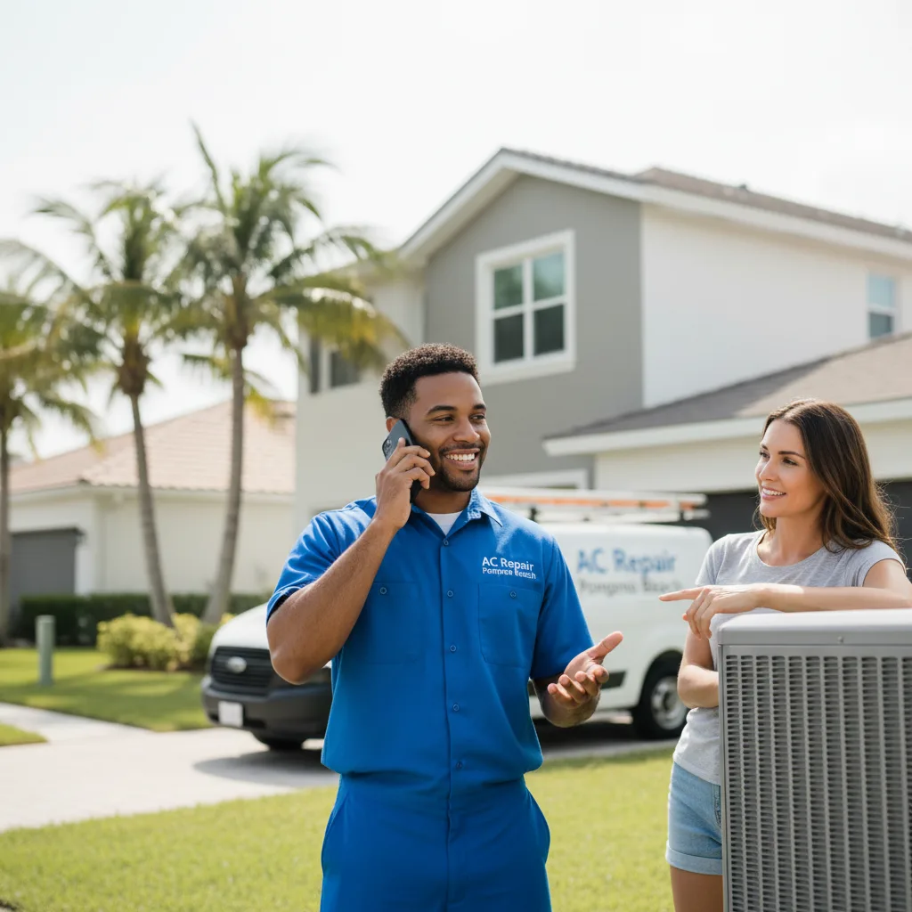 AC Repair Pompano Beach customer support in Johnson Creek